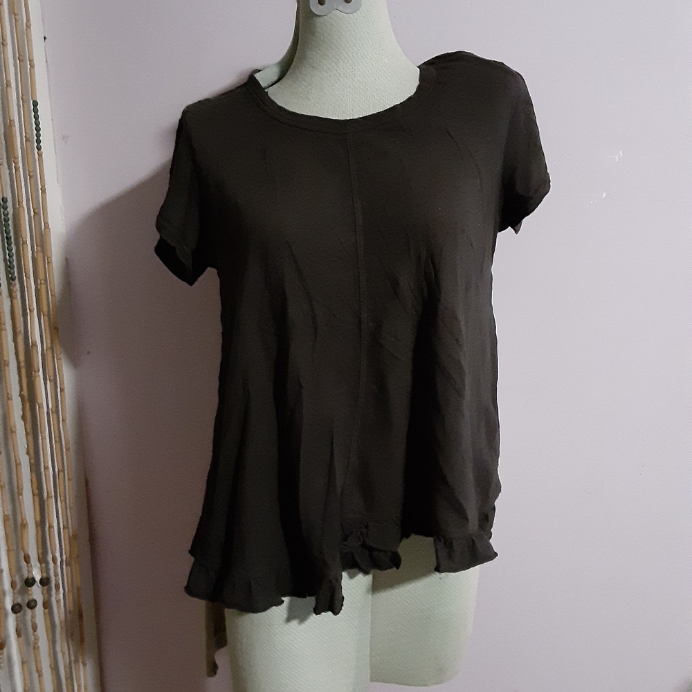Left of Center Size XS T-Shirt Made in USA